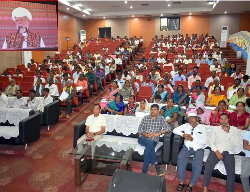एनआईबीएसएम में प्रधानमंत्री किसान सम्मान निधि की 24वीं किस्त का सीधा प्रसारण