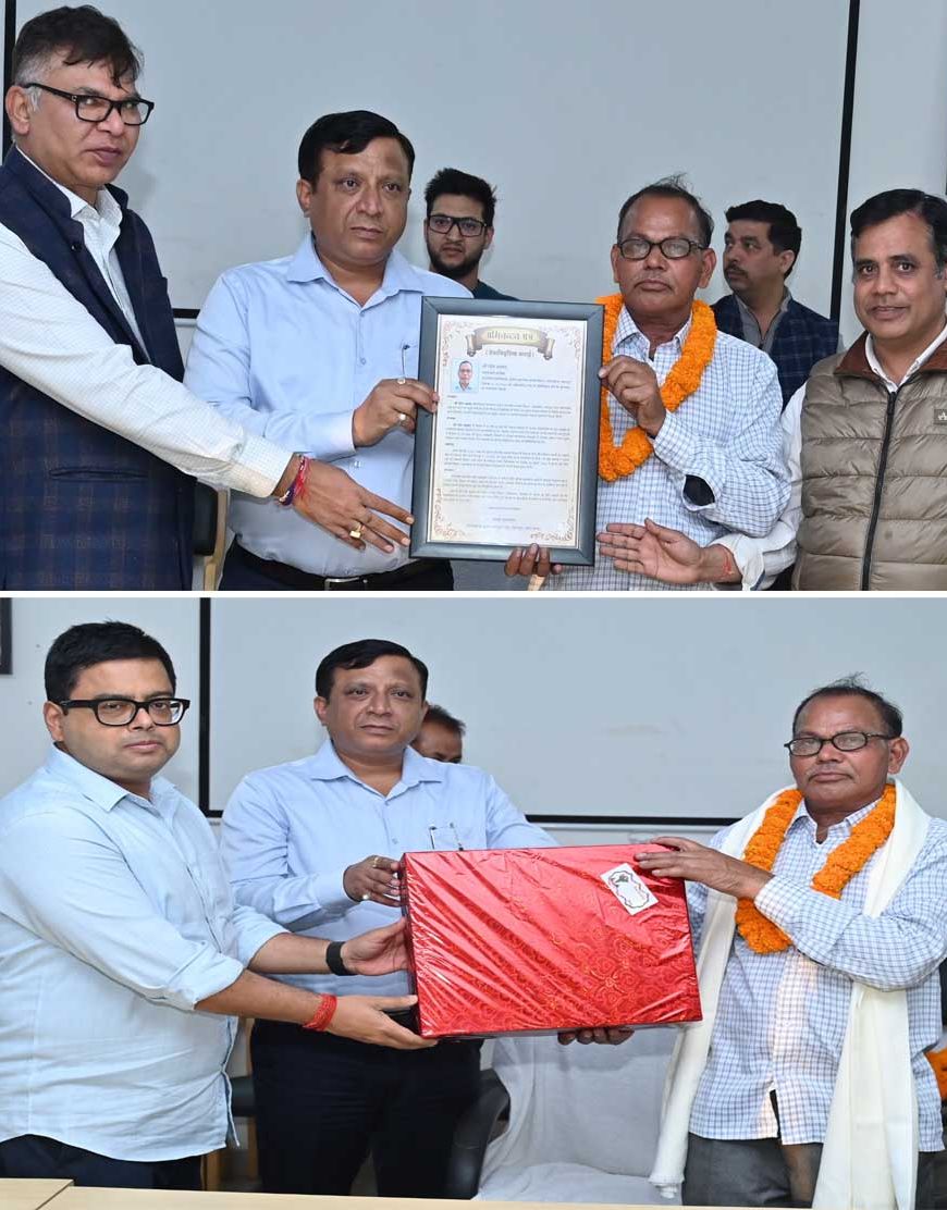 कर्तव्यनिष्ठा, समर्पण और अनुभव विभाग की अमूल्य धरोहर, सेवानिवृत्त कार्मिकों का योगदान सदैव स्मरणीय रहेगा : बंशीधर तिवारी